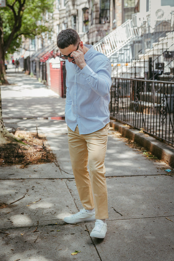 Lightweight Stretch Chino Tan