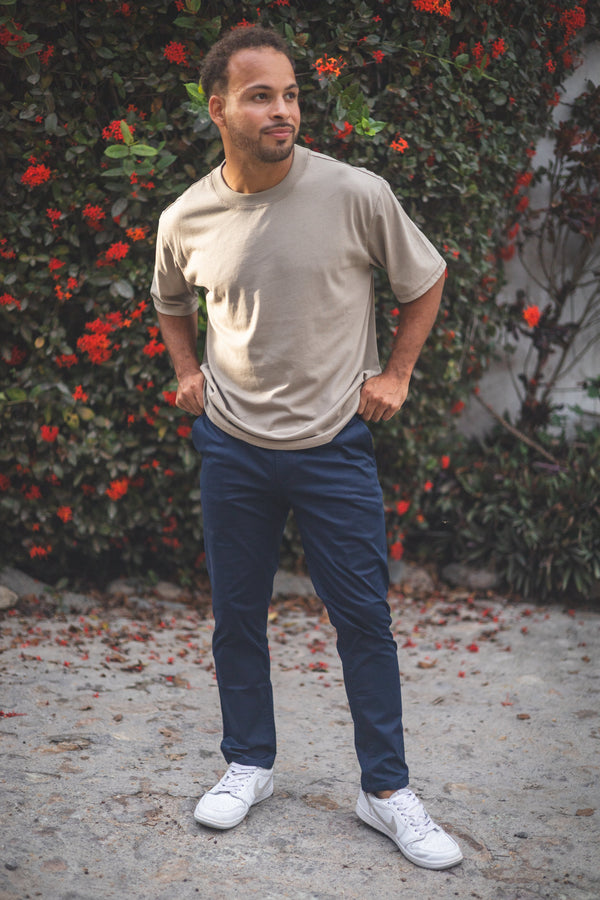 Lightweight Stretch Chino Navy