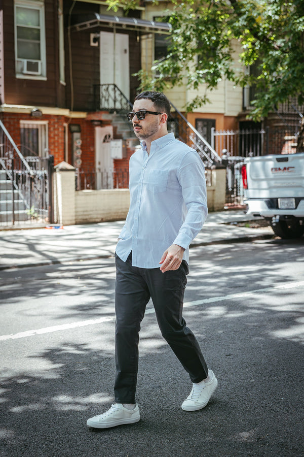 Lightweight Stretch Chino Charcoal