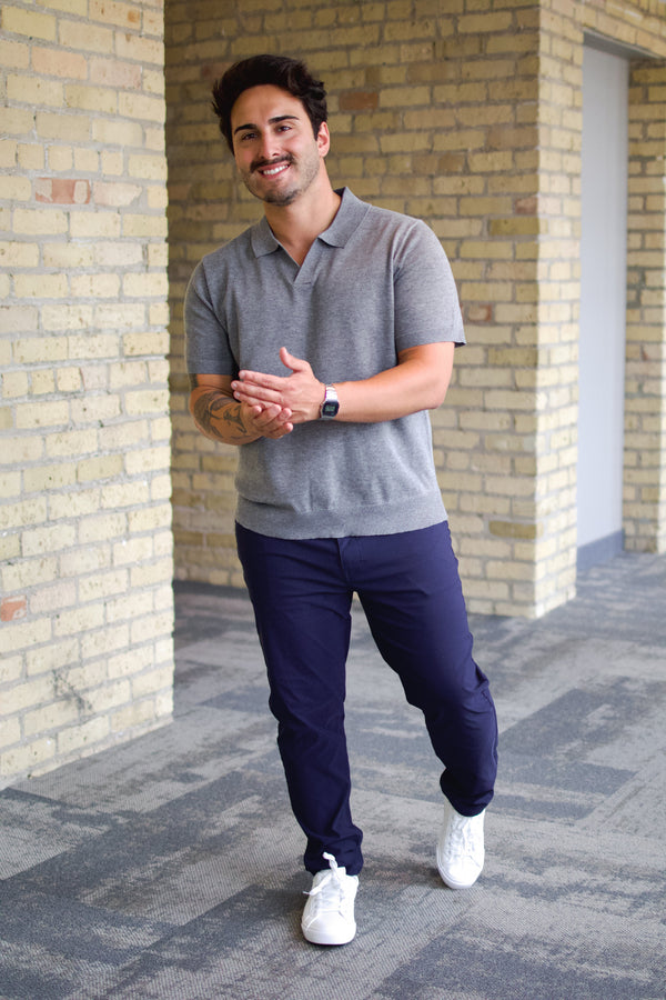 Sweater Polo Gray