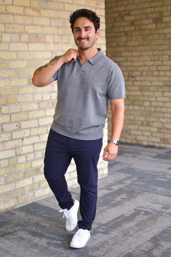 Sweater Polo Gray