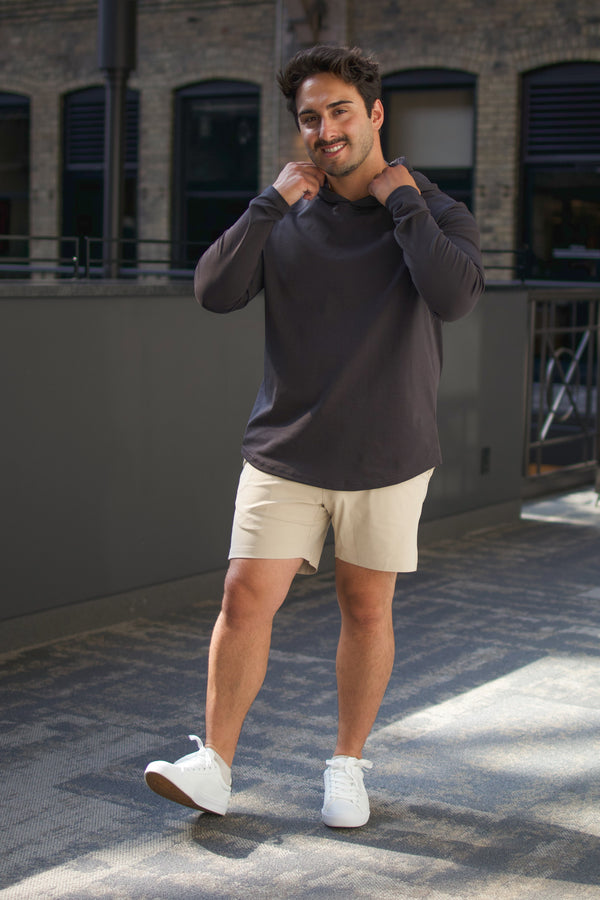 Pace Performance Shorts Khaki