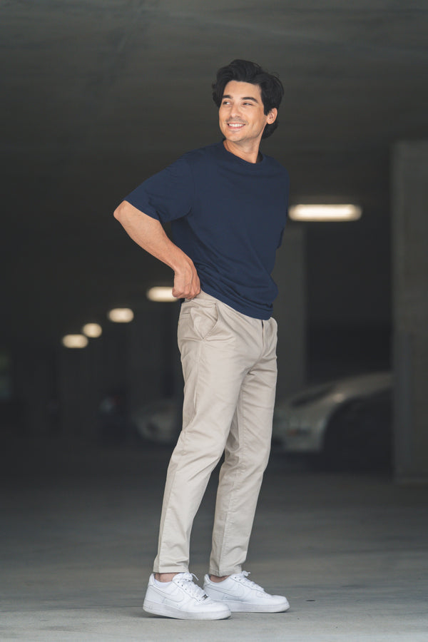 Lightweight Stretch Chino Sand