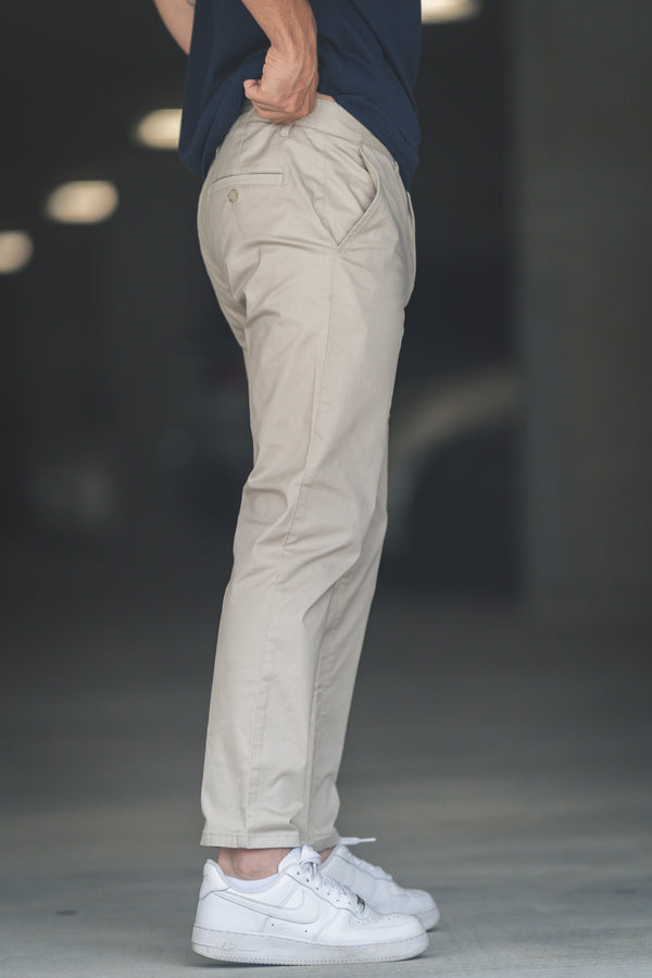 Lightweight Stretch Chino Sand