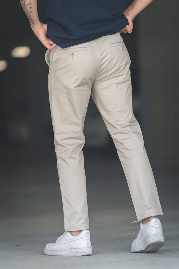 Lightweight Stretch Chino Sand