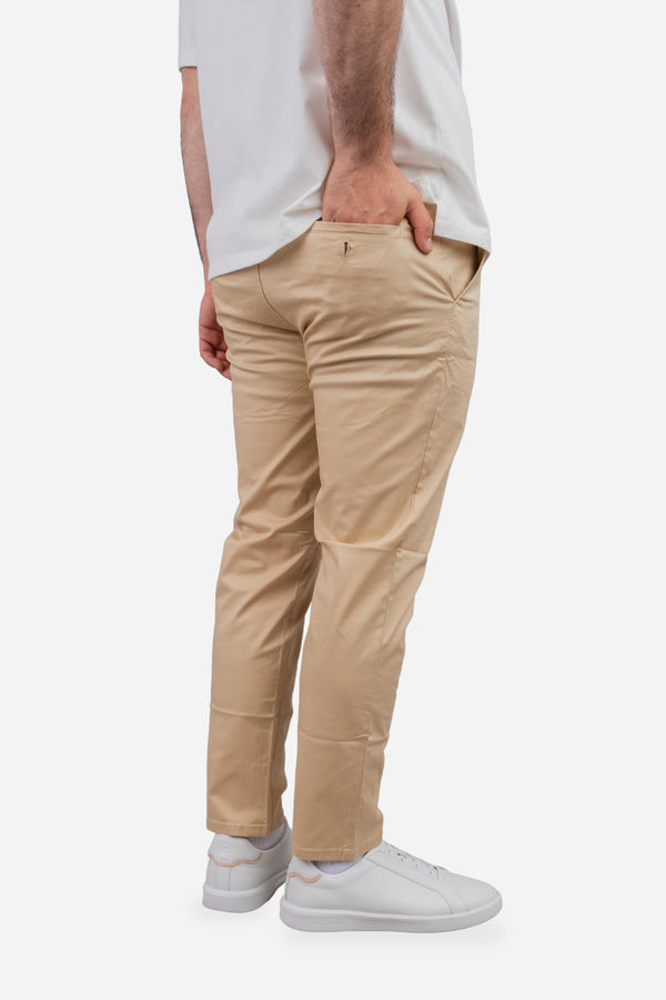 Lightweight Stretch Chino Tan