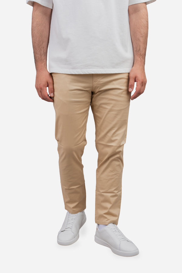 Lightweight Stretch Chino Tan