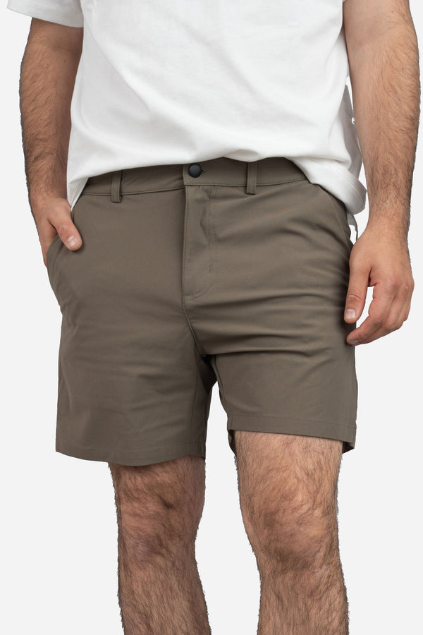 Pace Performance Shorts Taupe