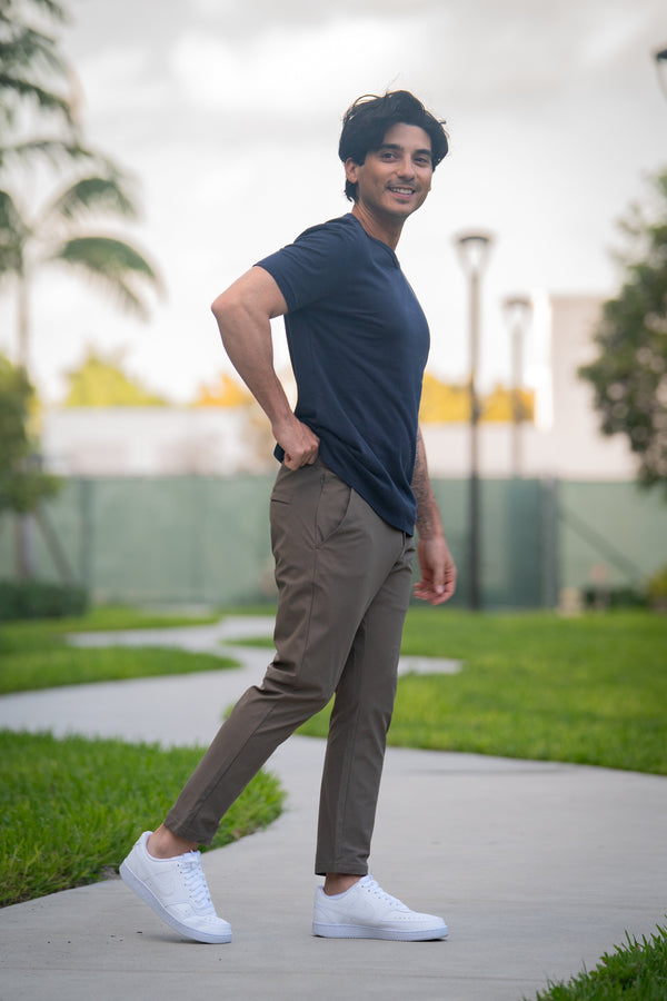 Pace Performance Pants Taupe