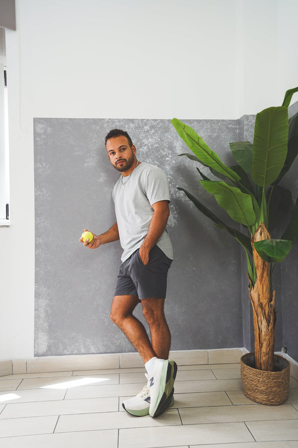 Running T-Shirt Light Gray