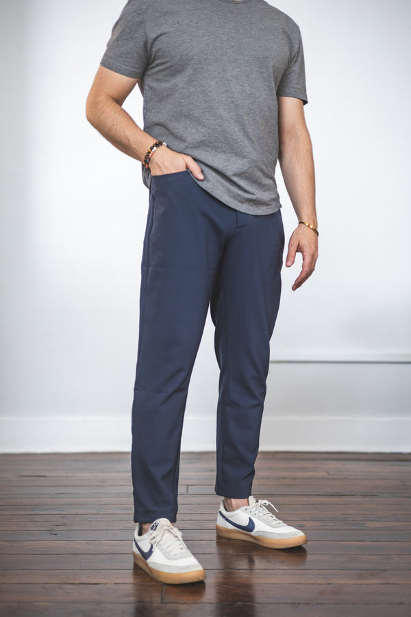 Super Stretch Performance Pants 5 Pocket Navy