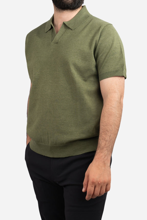 Sweater Polo Kelp