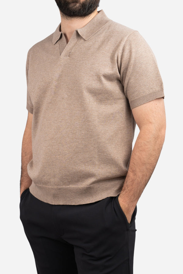 Sweater Polo Oatmeal