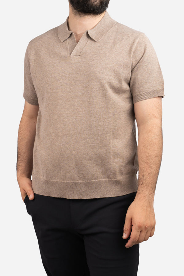 Sweater Polo Oatmeal